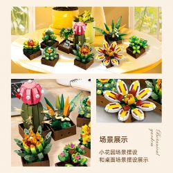 JIESTAR JJ9037 9037 MỌNG NƯỚC bộ đồ chơi xếp lắp ráp ghép mô hình Creator BOTANICAL GARDEN Sáng Tạo 913 khối