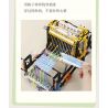 SUZHOU MUSEUM H3A320 3A320 MÁY DỆT CHẮP VÁ SÁNG TẠO JINGWEI ZHIQI bộ đồ chơi xếp lắp ráp ghép mô hình Technic Kỹ Thuật Công Nghệ Cao Mô Hình Phương Tiện 469 khối