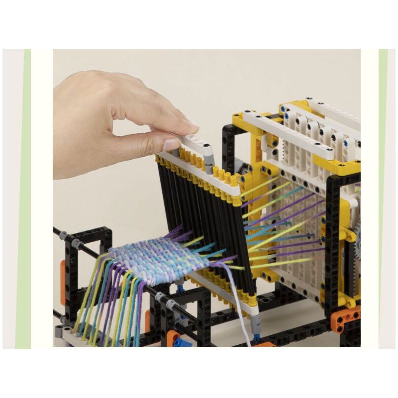 SUZHOU MUSEUM H3A320 3A320 MÁY DỆT CHẮP VÁ SÁNG TẠO JINGWEI ZHIQI bộ đồ chơi xếp lắp ráp ghép mô hình Technic Kỹ Thuật Công Nghệ Cao Mô Hình Phương Tiện 469 khối