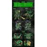 QIANMAI QM00103 00103 WU QU XINGJUN SHENG GUAN YU bộ đồ chơi xếp lắp ráp ghép mô hình 1493 khối