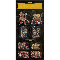 QIANMAI QM00108 00108 VUA KHỈ bộ đồ chơi xếp lắp ráp ghép mô hình 1502 khối