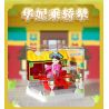 WEKKI 518003 TRUYỀN THUYẾT CHÂN HOÀN HỘP MÙ RẠP HÁT NHỎ CỦA HOÀNG HẬU bộ đồ chơi xếp lắp ráp ghép mô hình Movie & Game Phim Và Trò Chơi