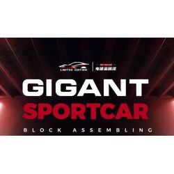 GULY 10619 BIG MAC 4X4 bộ đồ chơi xếp lắp ráp ghép mô hình GIGANT SPORTCAR 4158 khối