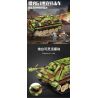 LE YI 66036 PHÁO CHỐNG TĂNG LEOPARD G1 BỌC THÉP BÁNH XÍCH bộ đồ chơi xếp lắp ráp ghép mô hình Military Army Quân Sự Bộ Đội 552 khối
