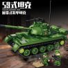 LE YI 66037 XE TĂNG BỌC THÉP BÁNH XÍCH KIỂU 59 bộ đồ chơi xếp lắp ráp ghép mô hình Military Army Quân Sự Bộ Đội 501 khối