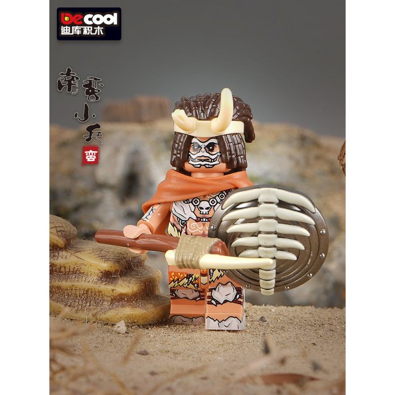 DECOOL BRICKCOOL 20361 20362 20363 203634 TAM QUỐC DIỄN NGHĨA BỘ TỘC NAM MAN bộ đồ chơi xếp lắp ráp ghép mô hình Three Kingdoms