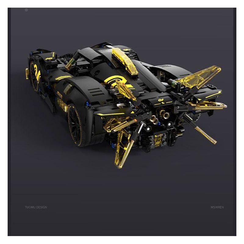 TAKUGI T1006 1006 SIÊU XE LEI XING EVO tỷ lệ 1:14 bộ đồ chơi xếp lắp ráp ghép mô hình Technic Kỹ Thuật Công Nghệ Cao Mô Hình Phương Tiện 1165 khối