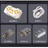 TAKUGI T1006 1006 SIÊU XE LEI XING EVO tỷ lệ 1:14 bộ đồ chơi xếp lắp ráp ghép mô hình Technic Kỹ Thuật Công Nghệ Cao Mô Hình Phương Tiện 1165 khối