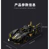 TAKUGI T1006 1006 SIÊU XE LEI XING EVO tỷ lệ 1:14 bộ đồ chơi xếp lắp ráp ghép mô hình Technic Kỹ Thuật Công Nghệ Cao Mô Hình Phương Tiện 1165 khối