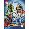 LE YI 62022 4 MÔ HÌNH CƠ GIÁP PHONG CÁCH TRUNG QUỐC ZHANG FEI GUAN YU ZHAO YUN LU BU bộ đồ chơi xếp lắp ráp ghép mô hình 1062 khối
