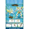 MINGDI LEIBAO K0934 0934 MECHA KIỂU TRUNG QUỐC HỔ TRẮNG bộ đồ chơi xếp lắp ráp ghép mô hình 531 khối