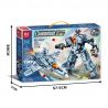 LEIBAO 8009 VUA CHIẾN TRANH TRÊN ĐẤT LIỀN FIGHTER MECHA bộ đồ chơi xếp lắp ráp ghép mô hình Military Army Quân Sự Bộ Đội 946 khối
