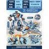 LEIBAO 8009 VUA CHIẾN TRANH TRÊN ĐẤT LIỀN FIGHTER MECHA bộ đồ chơi xếp lắp ráp ghép mô hình Military Army Quân Sự Bộ Đội 946 khối