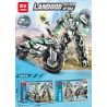 LEIBAO 8010 VUA CHIẾN TRANH TRÊN ĐẤT LIỀN XE MÁY MECHA bộ đồ chơi xếp lắp ráp ghép mô hình Military Army Quân Sự Bộ Đội 919 khối