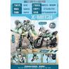 LEIBAO 8010 VUA CHIẾN TRANH TRÊN ĐẤT LIỀN XE MÁY MECHA bộ đồ chơi xếp lắp ráp ghép mô hình Military Army Quân Sự Bộ Đội 919 khối