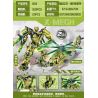 LEIBAO 8011 VUA CHIẾN TRANH TRÊN BỘ MECHA TRỰC THĂNG bộ đồ chơi xếp lắp ráp ghép mô hình Military Army Quân Sự Bộ Đội 933 khối