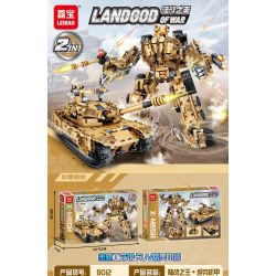 LEIBAO 8012 VUA CHIẾN TRANH TRÊN BỘ XE TĂNG MECHA bộ đồ chơi xếp lắp ráp ghép mô hình Military Army Quân Sự Bộ Đội 1326 khối