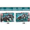 LE YI 88083 XE BỌC THÉP SWAT CƠ KHÍ bộ đồ chơi xếp lắp ráp ghép mô hình City Thành Phố 588 khối