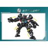LE YI 88083 XE BỌC THÉP SWAT CƠ KHÍ bộ đồ chơi xếp lắp ráp ghép mô hình City Thành Phố 588 khối