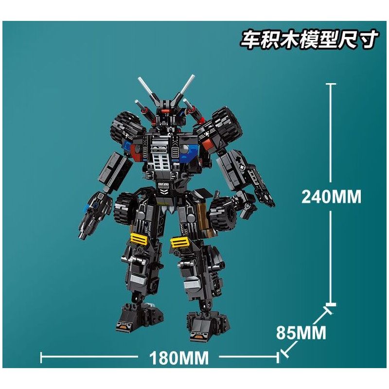 LE YI 88083 XE BỌC THÉP SWAT CƠ KHÍ bộ đồ chơi xếp lắp ráp ghép mô hình City Thành Phố 588 khối