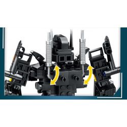 LE YI 88085 XE ĐẦU KÉO SWAT CƠ KHÍ bộ đồ chơi xếp lắp ráp ghép mô hình City Thành Phố 568 khối