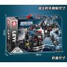 LE YI 88085 XE ĐẦU KÉO SWAT CƠ KHÍ bộ đồ chơi xếp lắp ráp ghép mô hình City Thành Phố 568 khối