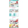 MINGDI LEIBAO K0670 0670 BẦU TRỜI MỘNG MƠ bộ đồ chơi xếp lắp ráp ghép mô hình City Thành Phố 536 khối