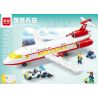 MINGDI LEIBAO K0670 0670 BẦU TRỜI MỘNG MƠ bộ đồ chơi xếp lắp ráp ghép mô hình City Thành Phố 536 khối