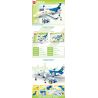 MINGDI LEIBAO K0671 0671 BẦU TRỜI MỘNG MƠ bộ đồ chơi xếp lắp ráp ghép mô hình City Thành Phố 540 khối
