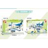 MINGDI LEIBAO K0671 0671 BẦU TRỜI MỘNG MƠ bộ đồ chơi xếp lắp ráp ghép mô hình City Thành Phố 540 khối