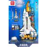 LEIBAO 8013 TÊN LỬA KHÔNG GIAN bộ đồ chơi xếp lắp ráp ghép mô hình City Thành Phố 984 khối