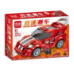 MINGDI LEIBAO K0505 0505 4 LOẠI XE PHÓNG ĐUA bộ đồ chơi xếp lắp ráp ghép mô hình Racers Đua Tốc Độ 879 khối