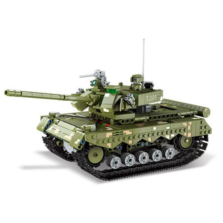 JIESTAR 61053 XE TĂNG CHIẾN ĐẤU SỨ MỆNH VINH QUANG bộ đồ chơi xếp lắp ráp ghép mô hình Military Army BATTLE TANK Quân Sự Bộ Đội 780 khối