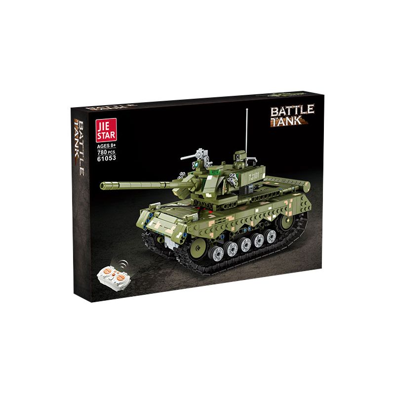 JIESTAR 61053 XE TĂNG CHIẾN ĐẤU SỨ MỆNH VINH QUANG bộ đồ chơi xếp lắp ráp ghép mô hình Military Army BATTLE TANK Quân Sự Bộ Đội 780 khối