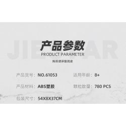 JIESTAR 61053 XE TĂNG CHIẾN ĐẤU SỨ MỆNH VINH QUANG bộ đồ chơi xếp lắp ráp ghép mô hình Military Army BATTLE TANK Quân Sự Bộ Đội 780 khối