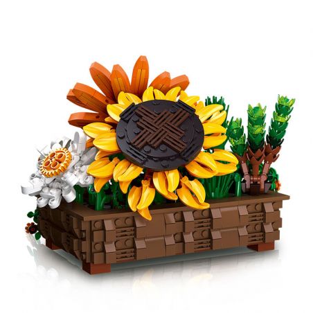 JIESTAR JJ9034 9034 CHẬU CÂY THƯỜNG XUÂN bộ đồ chơi xếp lắp ráp ghép mô hình Creator Sáng Tạo 924 khối