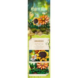 JIESTAR JJ9034 9034 CHẬU CÂY THƯỜNG XUÂN bộ đồ chơi xếp lắp ráp ghép mô hình Creator Sáng Tạo 924 khối