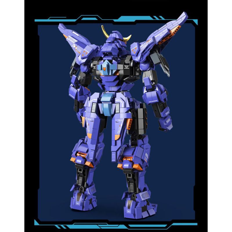 DUAIKE XF2024 2024 DUUKE BRAHMA LOẠI NÂNG CAO MÔ HÌNH MECHA SIÊU DI ĐỘNG TỐI THƯỢNG bộ đồ chơi xếp lắp ráp ghép mô hình BRAHMA SAMURAL 1528 khối