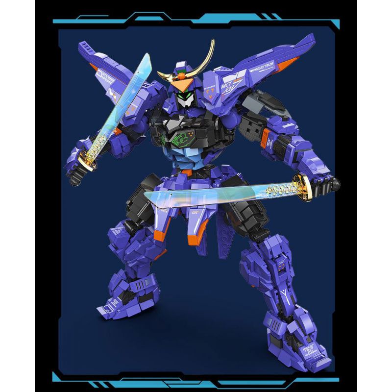 DUAIKE XF2024 2024 DUUKE BRAHMA LOẠI NÂNG CAO MÔ HÌNH MECHA SIÊU DI ĐỘNG TỐI THƯỢNG bộ đồ chơi xếp lắp ráp ghép mô hình BRAHMA SAMURAL 1528 khối