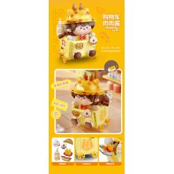 FEMIBOX S2312 2312 THỊT BOLOGNESE CART bộ đồ chơi xếp lắp ráp ghép mô hình 290 khối