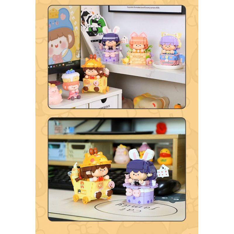 FEMIBOX S2312 2312 THỊT BOLOGNESE CART bộ đồ chơi xếp lắp ráp ghép mô hình 290 khối