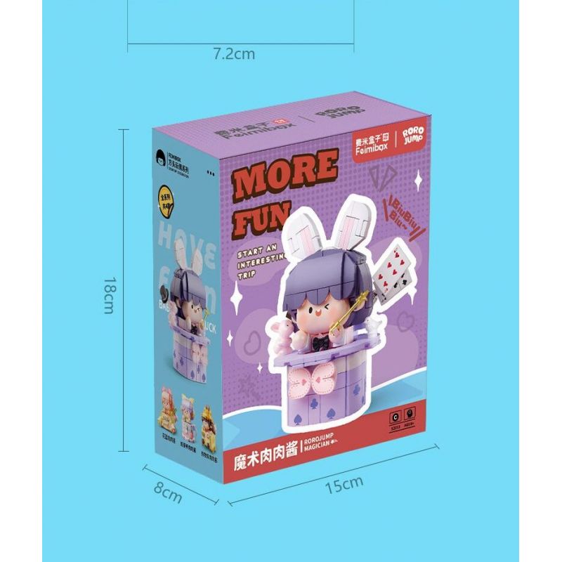 FEMIBOX S2312 2312 THỊT BOLOGNESE CART bộ đồ chơi xếp lắp ráp ghép mô hình 290 khối