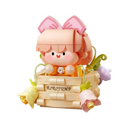 FEMIBOX S2315 2315 THỊT BOLOGNESE GIỎ HOA bộ đồ chơi xếp lắp ráp ghép mô hình 290 khối