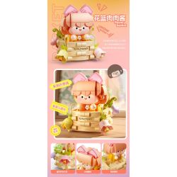 FEMIBOX S2315 2315 THỊT BOLOGNESE GIỎ HOA bộ đồ chơi xếp lắp ráp ghép mô hình 290 khối