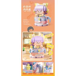 FEMIBOX S2315 2315 THỊT BOLOGNESE GIỎ HOA bộ đồ chơi xếp lắp ráp ghép mô hình 290 khối