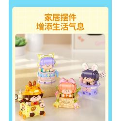 FEMIBOX S2315 2315 THỊT BOLOGNESE GIỎ HOA bộ đồ chơi xếp lắp ráp ghép mô hình 290 khối