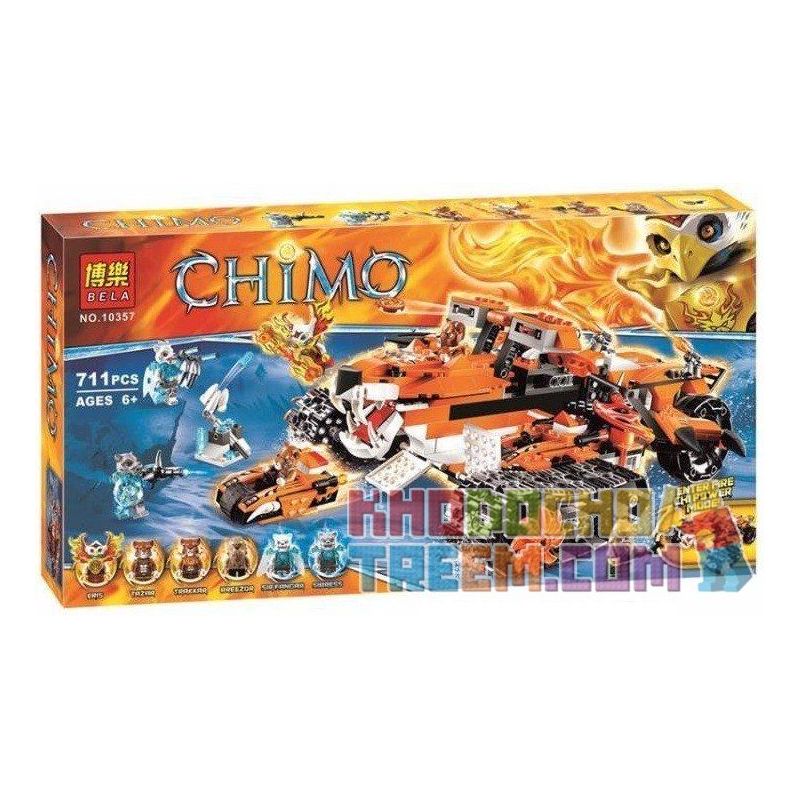 Not Lego Legends Of Chima Tiger S Mobile Command Bela Lari