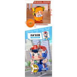 FEMIBOX S2229 2229 XE ĐẦU VUÔNG HUNG HÃN DỄ THƯƠNG THỎ NHÀ GIÀU bộ đồ chơi xếp lắp ráp ghép mô hình 330 khối