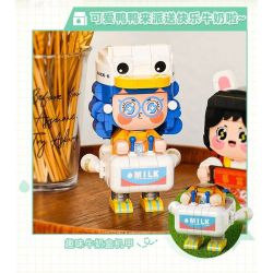 FEMIBOX S2230 2230 XE ĐẦU VUÔNG HUNG HÃN DỄ THƯƠNG SHISHI RUYI MEOW bộ đồ chơi xếp lắp ráp ghép mô hình 292 khối