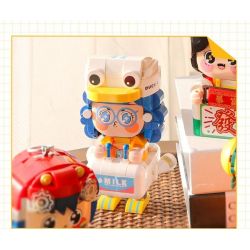 FEMIBOX S2231 2231 XE ĐẦU VUÔNG DỄ THƯƠNG VÀ PHÓNG KHOÁNG SODA PILOT bộ đồ chơi xếp lắp ráp ghép mô hình 308 khối